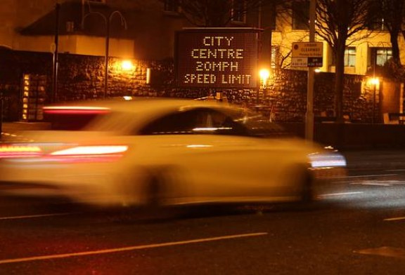 Zmiana limitu prędkości w centrum Belfastu!
