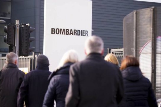 Bombardier zwolni ponad 1000 pracowników w Irlandii Północnej